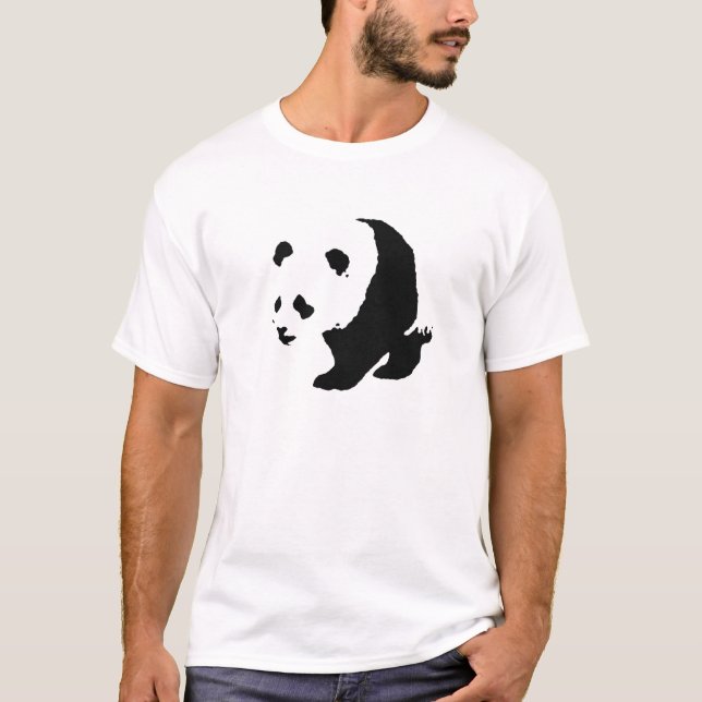 Camiseta Pop Art Panda (Anverso)