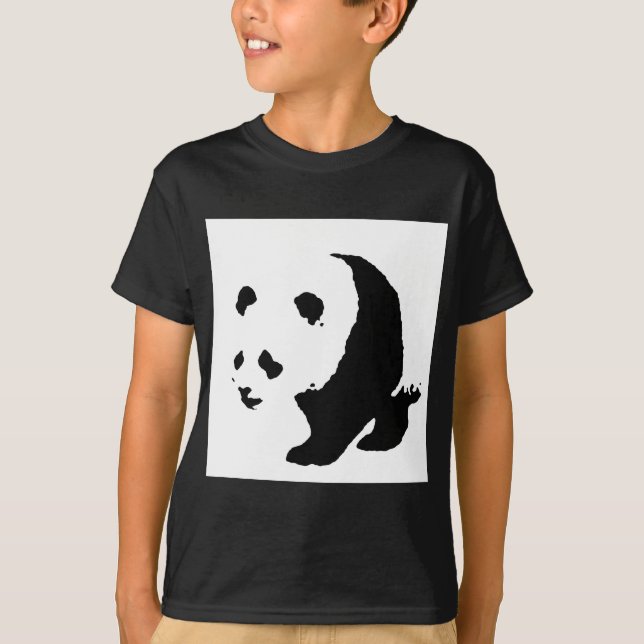 Camiseta Pop Art Panda (Anverso)