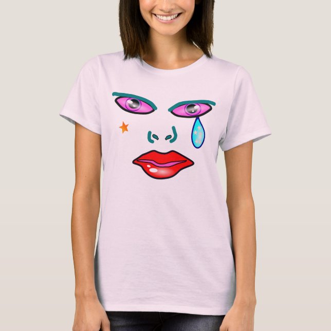 Camiseta Pop Art Rockstar (Anverso)