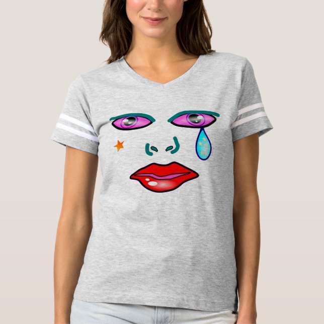 Camiseta Pop Art Rockstar (Anverso)