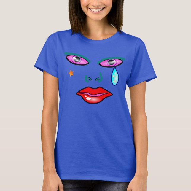 Camiseta Pop Art Rockstar (Anverso)