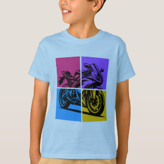 Camiseta Pop Art Sports Bike 