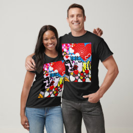 Camiseta Pop Art Valentine
