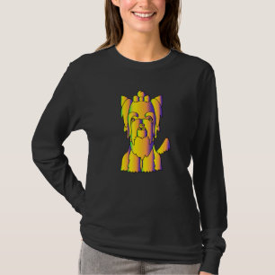 Camiseta Pop Art Yorkshire Terrier Dog Yorkie