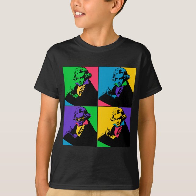 Camiseta Pop Beethoven (Anverso)