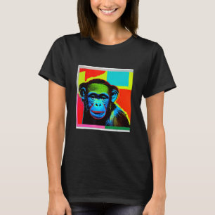 Camiseta Pop Bonobo Fun Tonto De Moda Para Hombres Mujeres 
