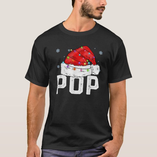 Camiseta POP Claus Graciosa Familia De Xmas Que Coincide Co (Anverso)