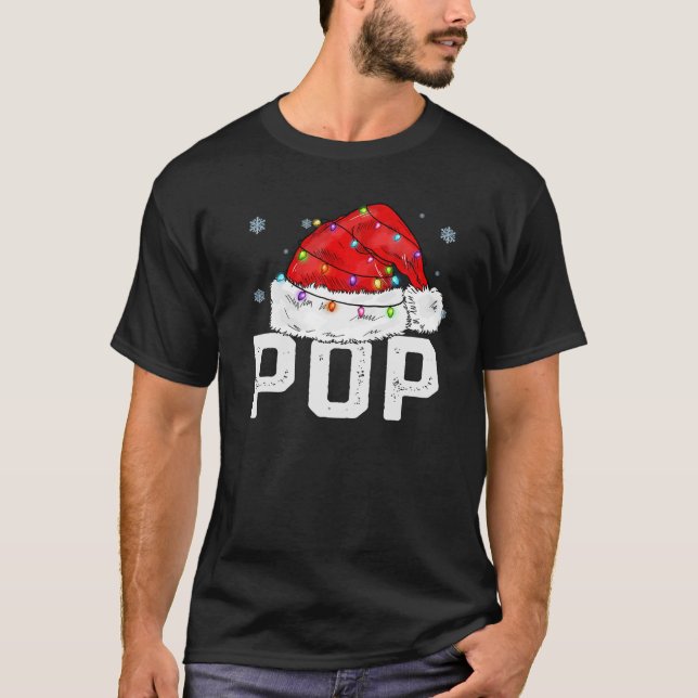 Camiseta POP Claus Graciosa Familia De Xmas Que Coincide Co (Anverso)