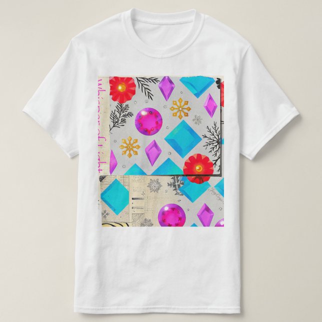 Camiseta Pop con Patrón de Burbujas – Camiseta de  (Diseño del anverso)