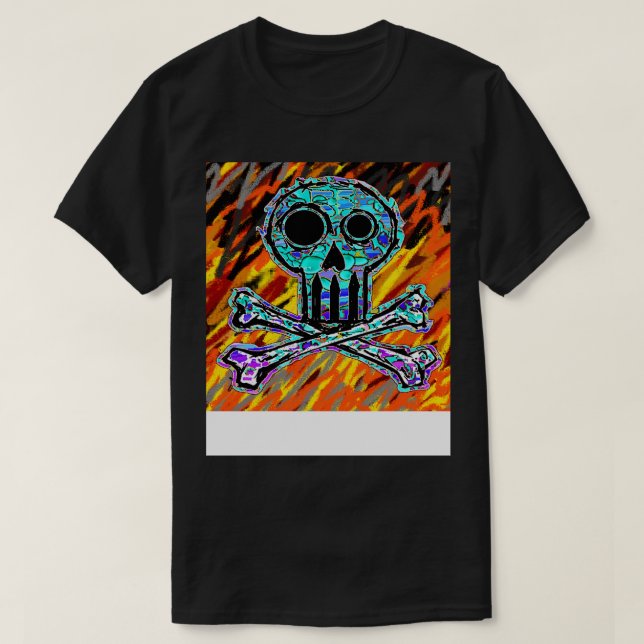 Camiseta pop de fuegos artificiales (Diseño del anverso)