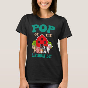 Camiseta Pop De La Familia De Animales De La Granja De Naci