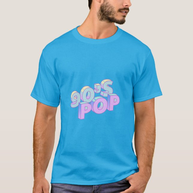 Camiseta pop de los 90 (Anverso)
