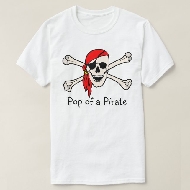 Camiseta Pop de un Pirata (Diseño del anverso)