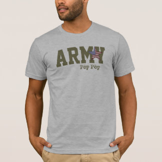 Camiseta pop del ejército