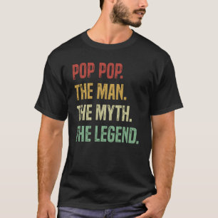 Camiseta Pop El Hombre El Mito La Leyenda