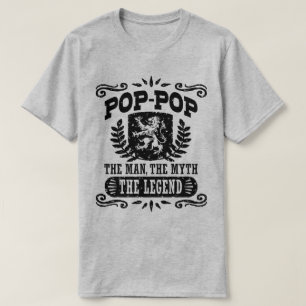 Camiseta Pop El Hombre El Mito La Leyenda