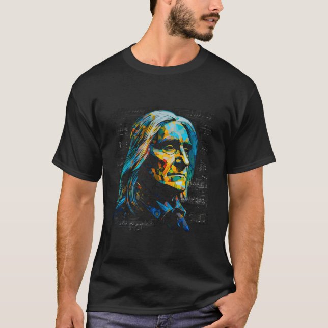 Camiseta Pop Franz Liszt Music (Anverso)