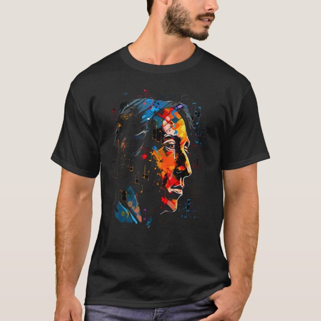 Camiseta Pop Frederic Chopin Music (Anverso)