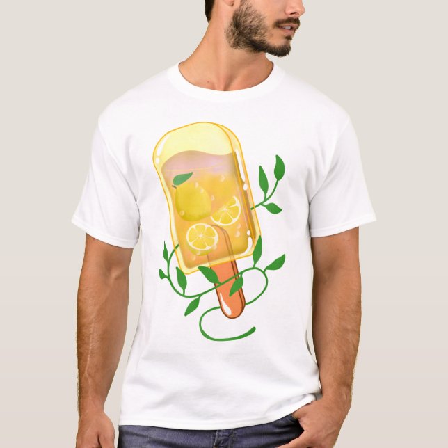 Camiseta Pop fresco de hielo de limón (Anverso)
