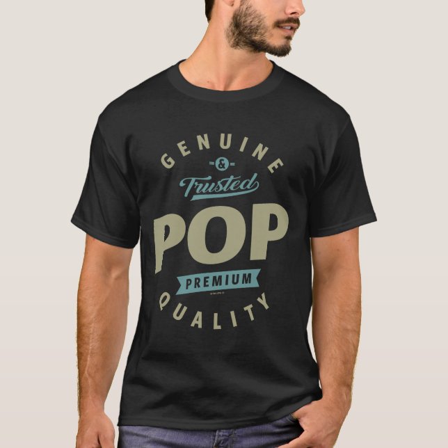 Camiseta Pop genuino (Anverso)
