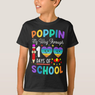 Camiseta Pop it 100° Día de los Niños de Guardería Escolar