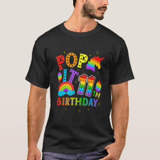 Camiseta Pop It 11º cumpleaños 11 años Fiesta de compras pa