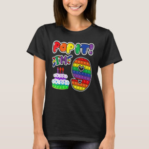Camiseta Pop It 9º Chicas de cumpleaños niños de 9 años de 