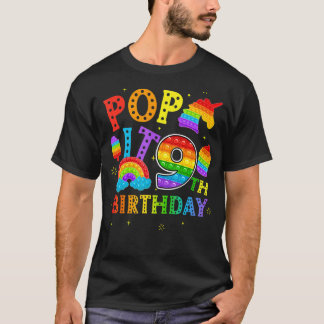 Camiseta pop it 9º cumpleaños chica de cumpleaños 3