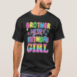 Camiseta Pop It Brother of the Birthday Chica Pop Fiesta Th<br><div class="desc">Pásate Hermano Del Tema Del Fiesta Pop Chica De Cumpleaños.</div>