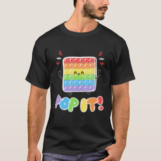 Camiseta Pop It Colorous Fidget Stress Toy
