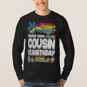Camiseta Pop It Cousin De La Familia De Juguetes Chicas De 