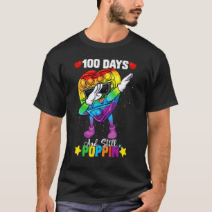 Camiseta Pop It Dabbing Fidget Toy 100th Day Of School Chic