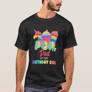 Camiseta Pop It Dad De La Familia De Niños Chicas De Cumple