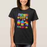 Camiseta Pop It Dad Of The Birthday Chica Fidget Kids Match<br><div class="desc">Pásate A Papá Del Chica De Cumpleaños Fidget Kids Matching Family.</div>