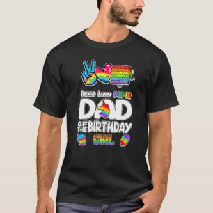 Camiseta Pop It Dad Of the Birthday Child Chica Toy Family