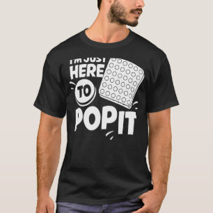Camiseta Pop It Fidget Toy Game Funny Stress Bubble 1