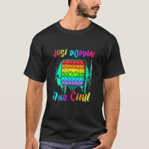 Camiseta Pop It Fidget Toy Rainbow Kids Niños pequeños Chic