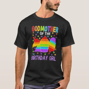 Camiseta Pop It GodMother De La Familia De Niños Chicas De 
