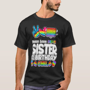 Camiseta Pop It Hermana De La Familia De Juguetes Chicas De