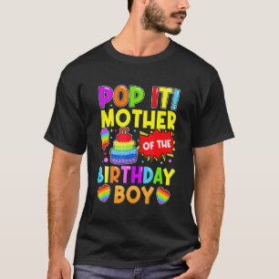 Camiseta Pop It Mother Del Niño De Cumpleaños Fidget Kids F