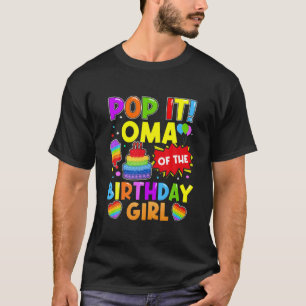 Camiseta Pop It Oma De La Familia De Niños Chicas De Cumple