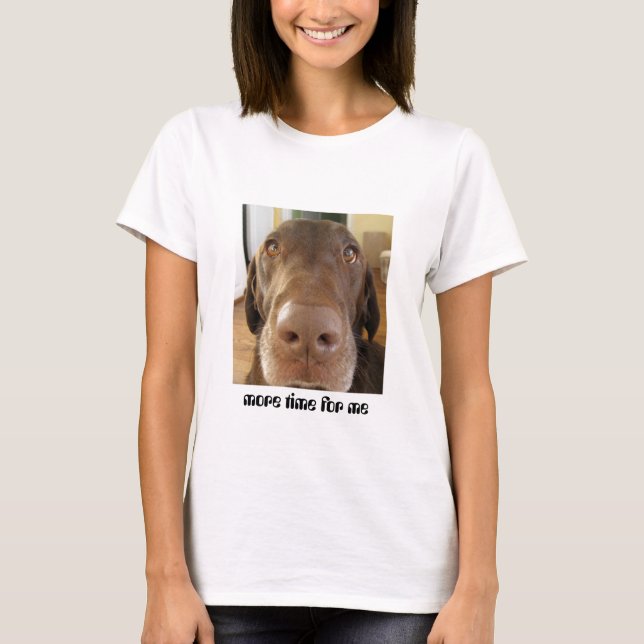 Camiseta POP, más hora para mí (Anverso)