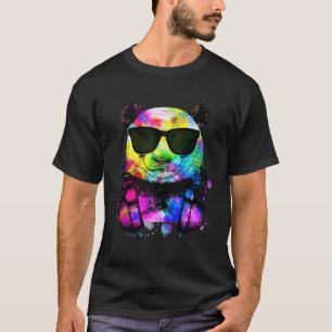 Camiseta Pop Panda Gamer con audífonos
