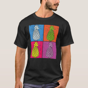 Camiseta Pop Piña Verano Fruta Exótica Pineap Tropical