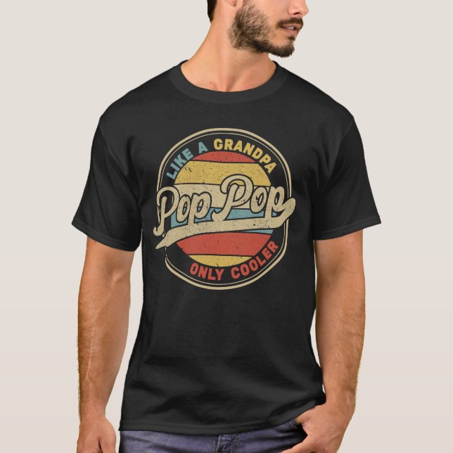 Camiseta Pop Pop, Camiseta Pop Pop Cool (Anverso)