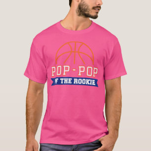 Camiseta Pop-Pop De Mamáes Temáticas Del Baloncesto De Noch