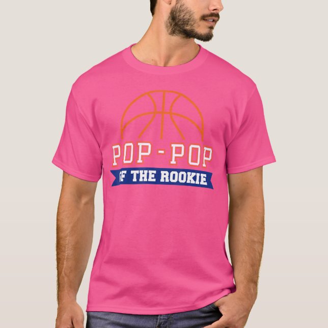 Camiseta Pop-Pop De Mamáes Temáticas Del Baloncesto De Noch (Anverso)