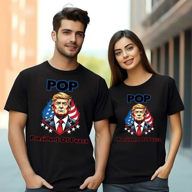 Camiseta POP - Presidente de la Paz Trump (Subido por el creador)
