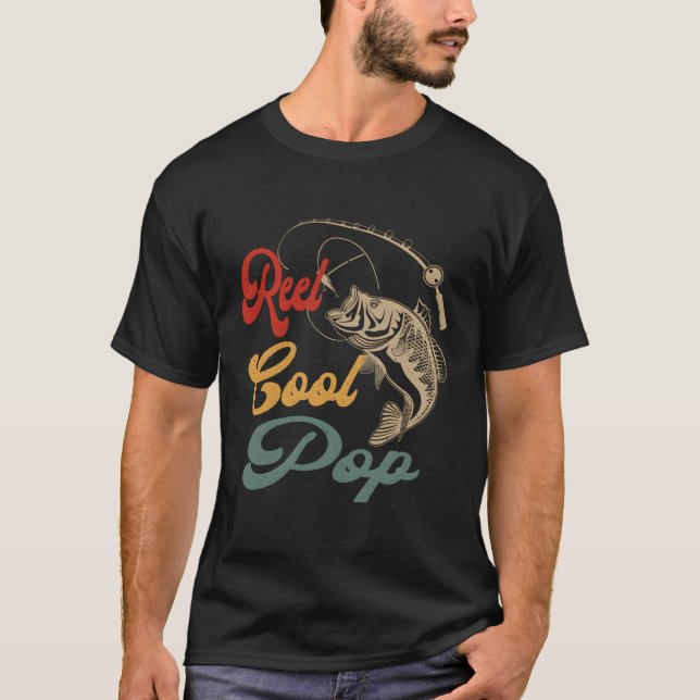 Camiseta Pop Reel Pop Fishing (Anverso)