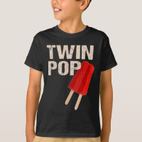Camiseta Pop Regalo Para Abuelo Gemelos Papá Día d